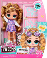LOL overraskelse! Tweens Core Doll - Fancy Girl - Indeholder 1 modedukke med outfit og tilbehør, 4 samleobjekter, Rose