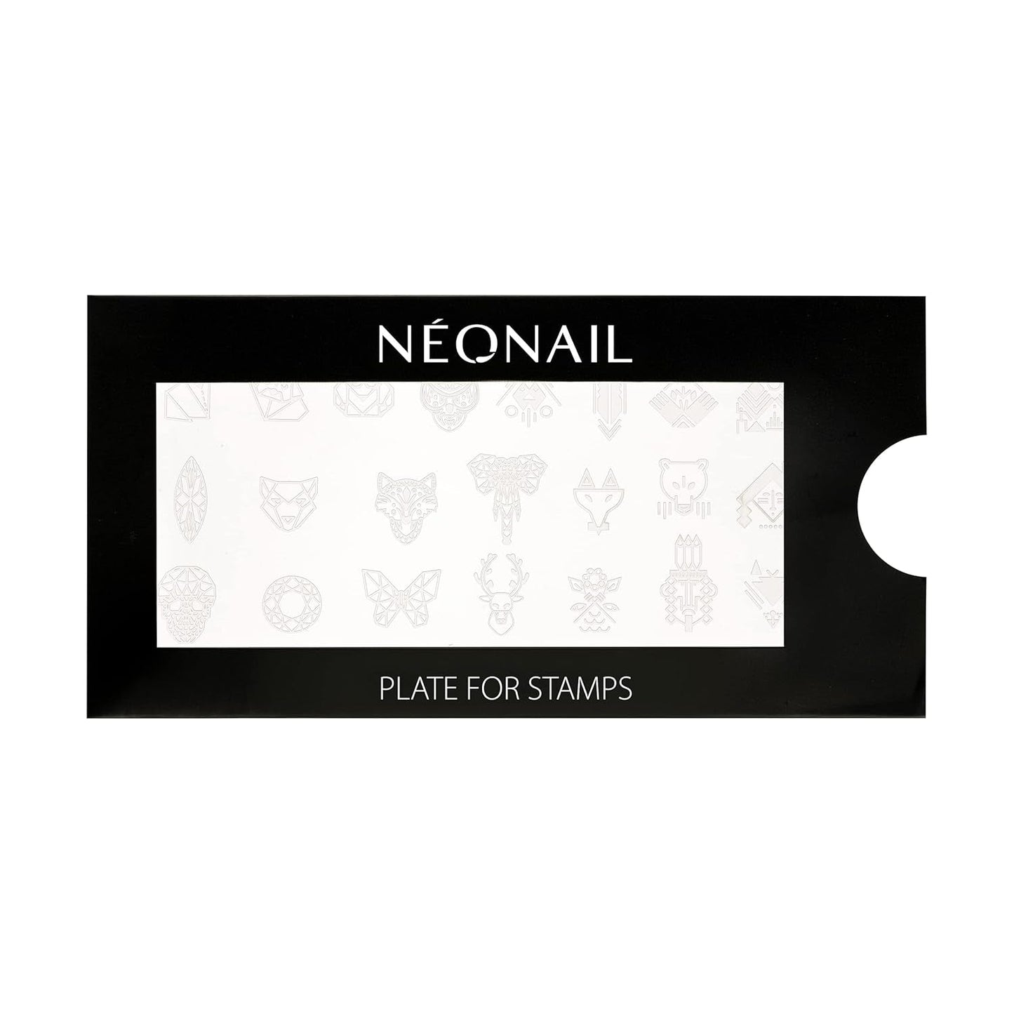 NÉONAIL Nagel Stempel Mit Schaber - Nägel Selber Machen - Nail Art Stempel - Nageldesign Für Nagel Schablone - French Nails Stempel - Silikon Nagelstempel
