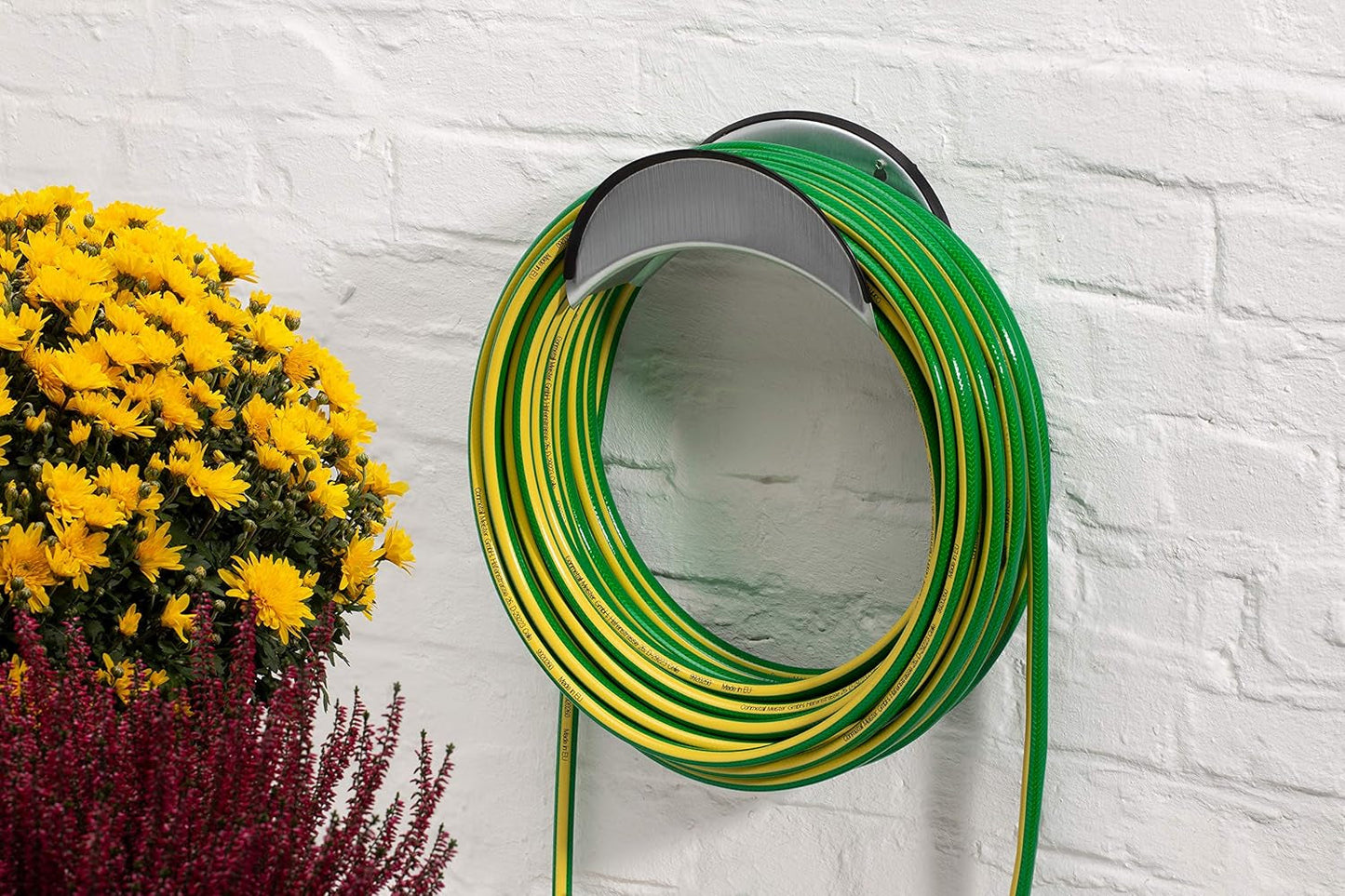 Meister Cross Woven Haveslange 19,05 mm (3/4 tomme) - Længde 20m - Til vanding af små områder - Knusnings- og slidbestandig - UV-bestandig, Virgin PVC-haveslange, vandslange, 9920310