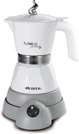 Ariete 1358 Moka Aroma, Elektrisk espressomaskine, 480 W, 2/4 espressokopper, Sort