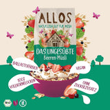 Allos, usødet bærmüsli, pakke 5 x 500 gram Cereals Naty Shop