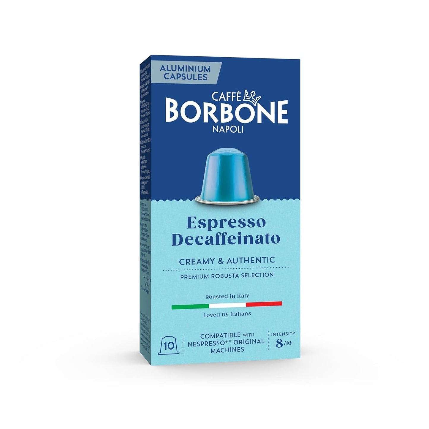 Caffè Borbone Decaffeinato - 90 kaffekapsler - cremet og autentisk - Kompatibel med Nespresso®* Haushalts-Espressomaschinen