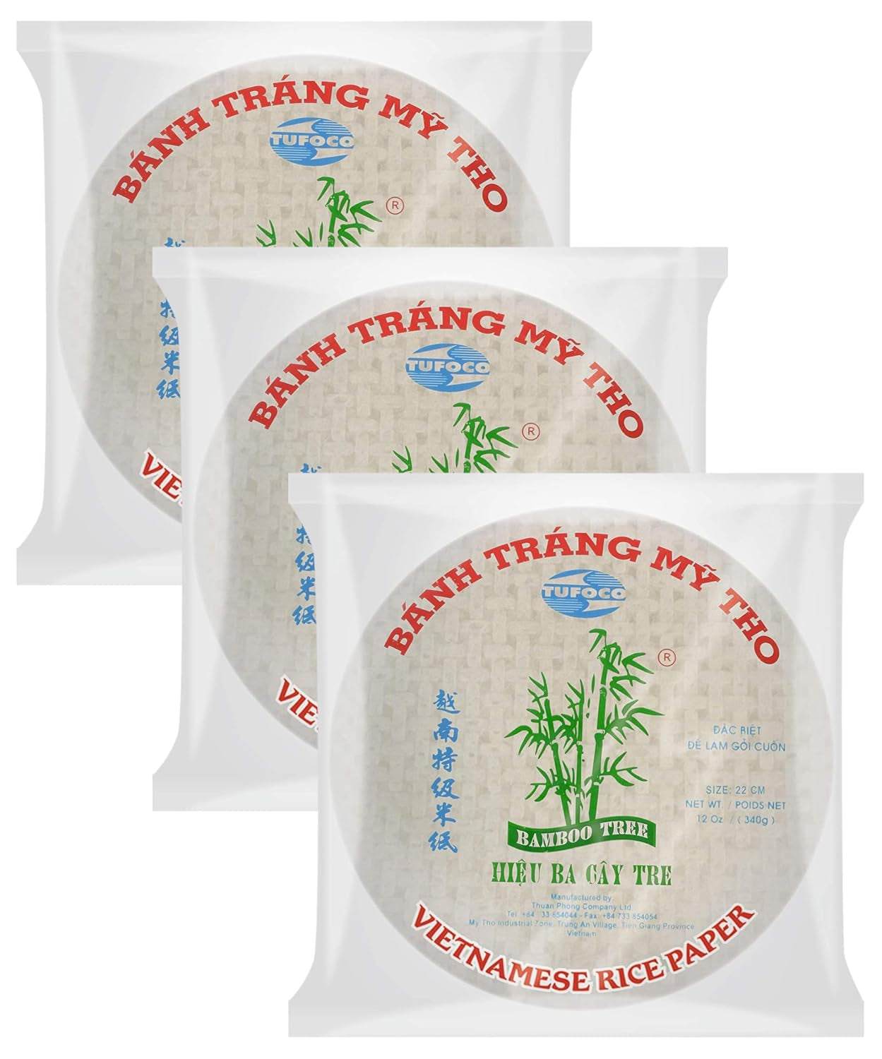 BAMBUTRÆ - Rispapir 31 cm. (Sommerruller) - 1 x 340 gr