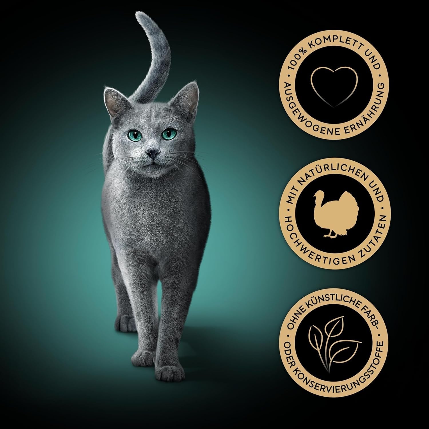 SHEBA Perfect PORTIONS sauce til katte med kalkun 8 x 3 x (2 x 375g)