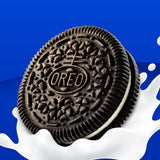 OREO Original - Sprøde småkager med kakao og lækkert flødefyld med vaniljesmag - 32 x 44g