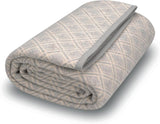 ACUSHLA 200,7X160 cm, 1,7 kg, tæppe, uldent tæppe, varmt rejsetæppe, striktæppe, dekorative tæpper til sofa, stol, sofa, seng, stue, camping, egnet til alle årstider Ww203 Senge og betræk Besuche-Store den Gray 0 79" X 63"