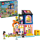LEGO Friends Vintage modebutik byggesæt til børn med legetøjsbutik figurer og kat model til social-emotionel udvikling Rolleleg gave til 6-årige piger og drenge 42614 byggesæt Besuche den LEGO-Store Single