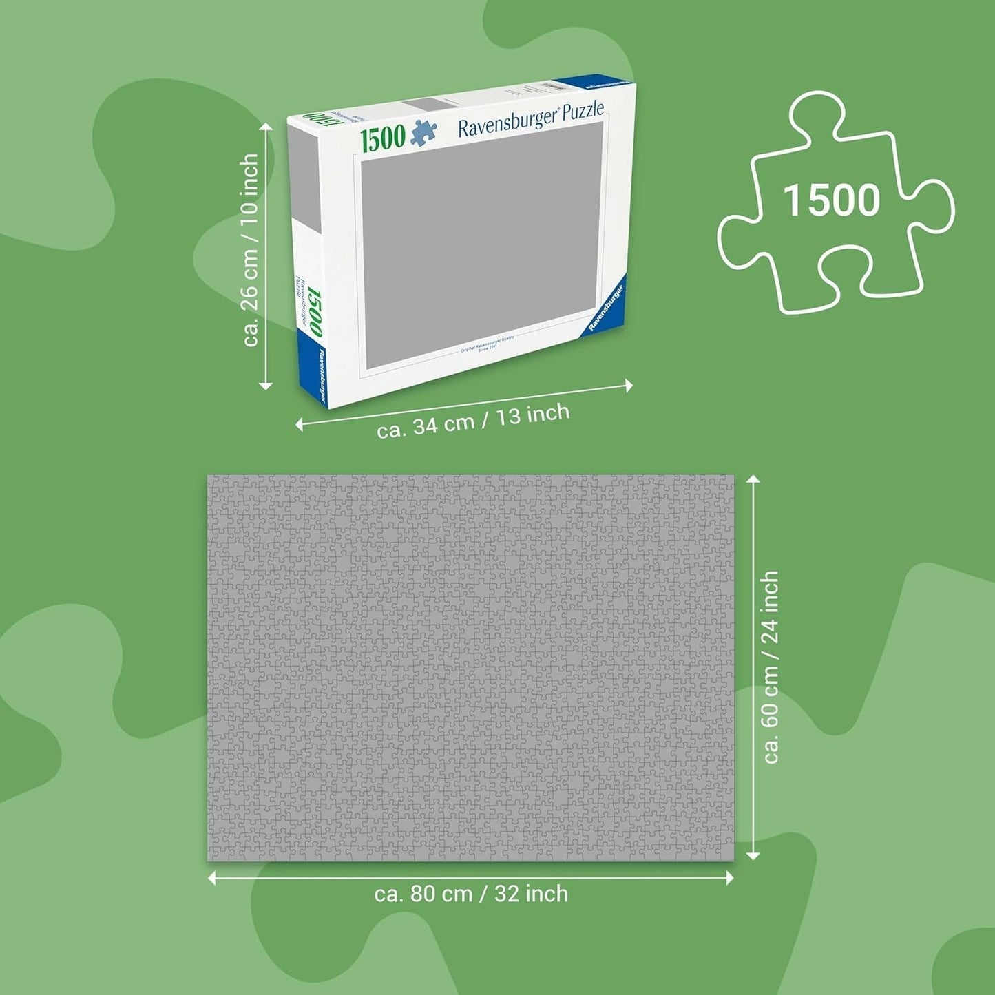 Ravensburger Puslespil 12000802 - Wenn Die Nordlichter Tanzen - 1500 brikker puslespil for voksne fra 14 år og opefter Puslespil Naty Shop