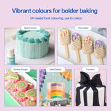 Color Mill Blend oliebaseret madfarve, marineblå farve - Madfarve til chokolade, fondant, muffins, kager, bagning, makroner - Madfarve til dekoration af kager - 100 ml