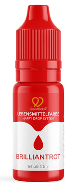 Goodbake Pink Food Coloring (11ml) - Intens Food Coloring - Meget koncentreret farve - Til farvning af kager, fondant, smørcreme, drinks, slim og mange andre ting. 100% vegansk