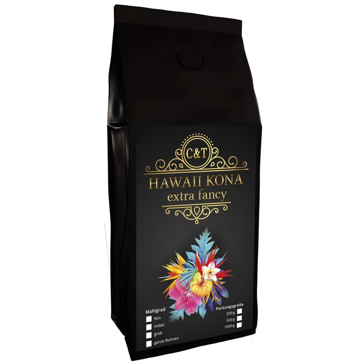 Hawaii Kona Kaffee | 1000g Ganze Bohnen | Das braune Gold aus Hawaii - ener der bedste Kaffees der Welt...
