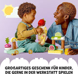 LEGO DUPLO Mit første økologiske marked, legetøjsbutikssæt til drenge og piger, pædagogisk legetøj til småbørn fra 1,5 år, frugt- og grønttilbehør 10983 byggesæt Besuche den LEGO-Store
