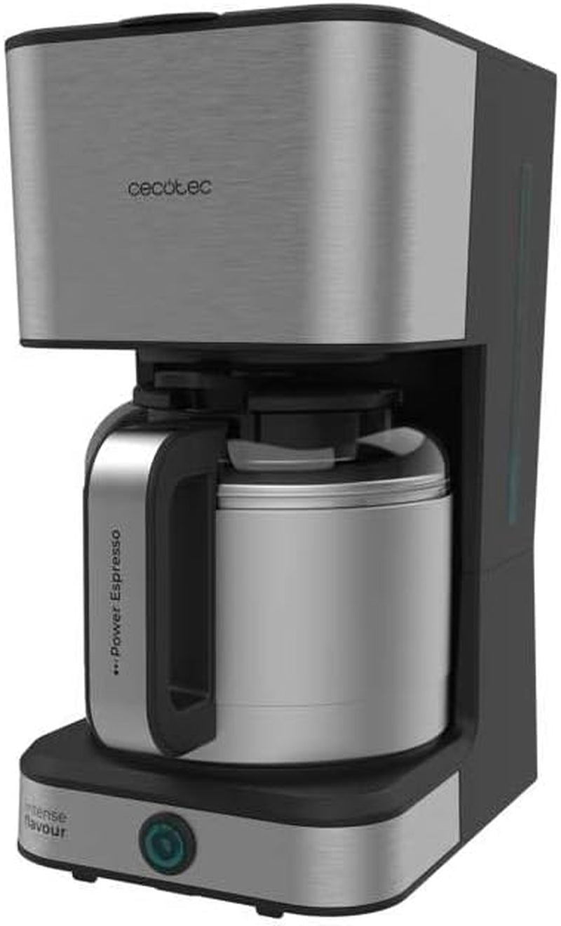 Cecotec Coffee 66 Drop & Thermo dryp kaffemaskine, 950 W, 1,2 L, 10 kopper, ExtremeAroma teknologi, anti-dryp funktion, vandstandsindikator, genanvendeligt hovedfilter, overophedningsbeskyttelse