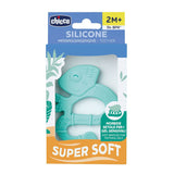 Chicco Soft&Clean bidering øgle, blå, 2M+