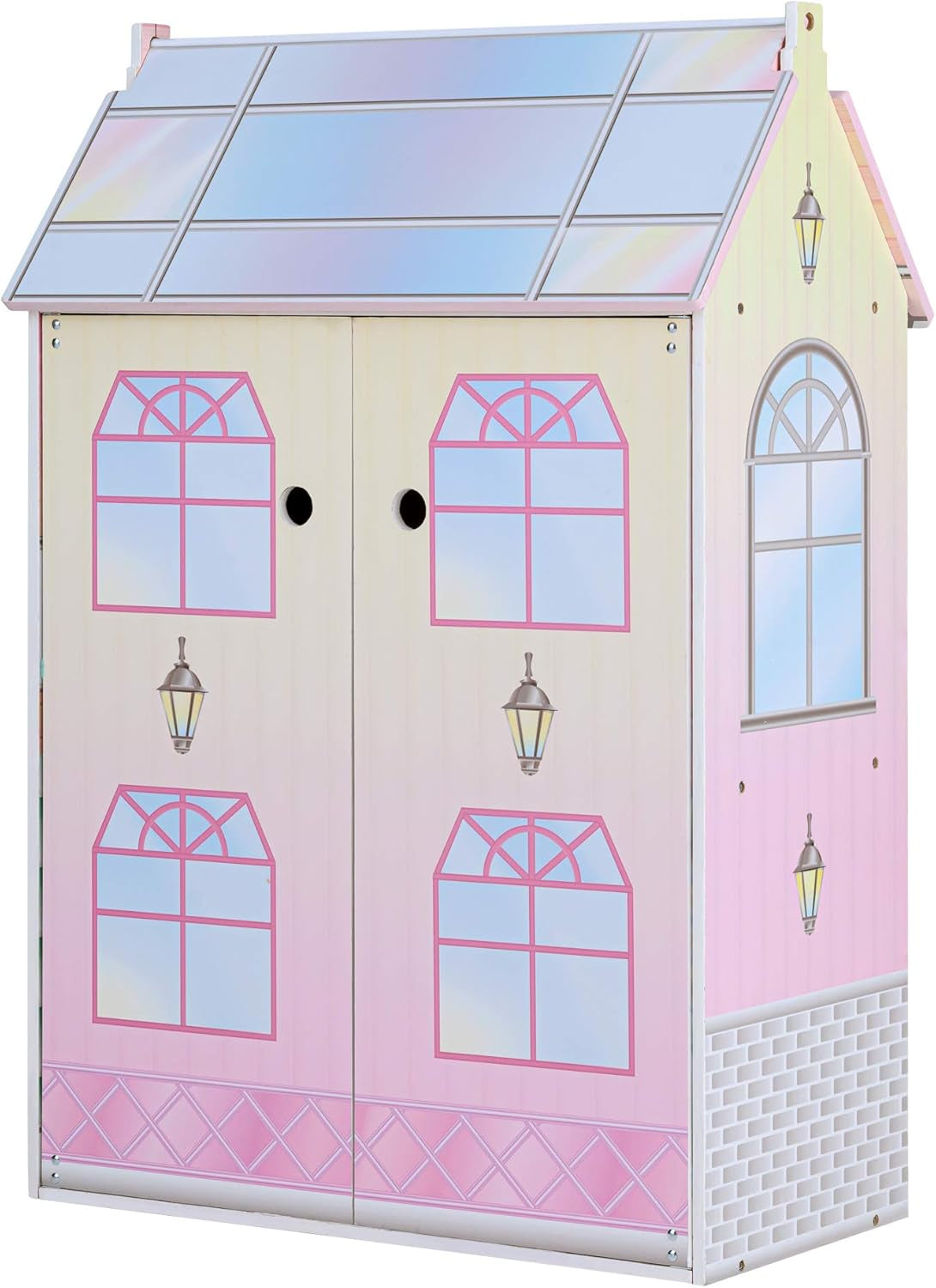 Olivias Little World Glasshouse Kids 12" dukkehus og 10 dukketilbehør 3,5" Multi Td-12518D Dukkehuse Naty Shop Standardtitel