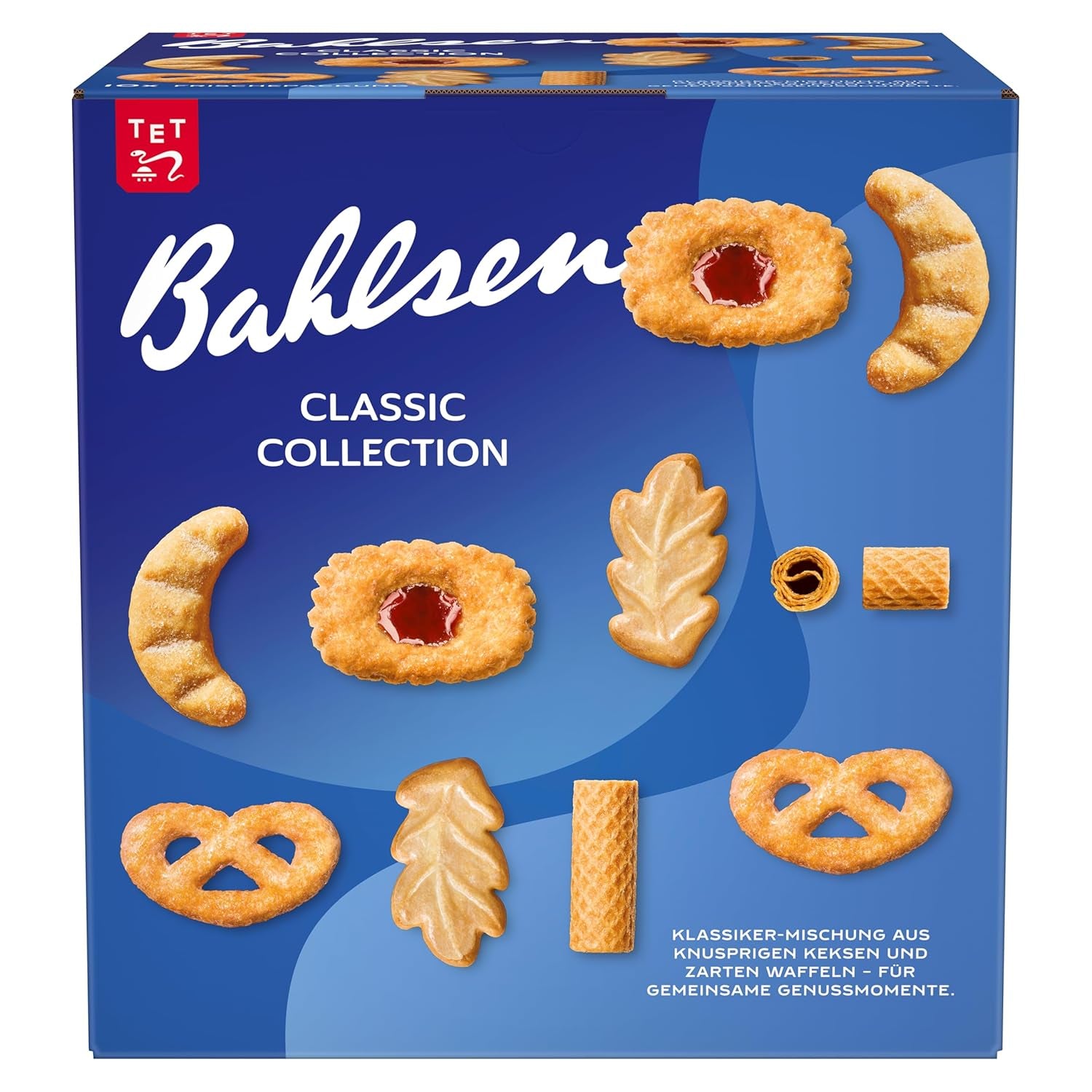 Bahlsen Caroline Collection - 1 pakke - Biscuits and Wafer Mix (10 x 161g/ 1610g)