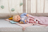 BABY born Sophia Rose - 36 cm blød dukke - Dukke med blond hår af høj kvalitet og søvnige øjne - Velegnet til børn fra 1 år