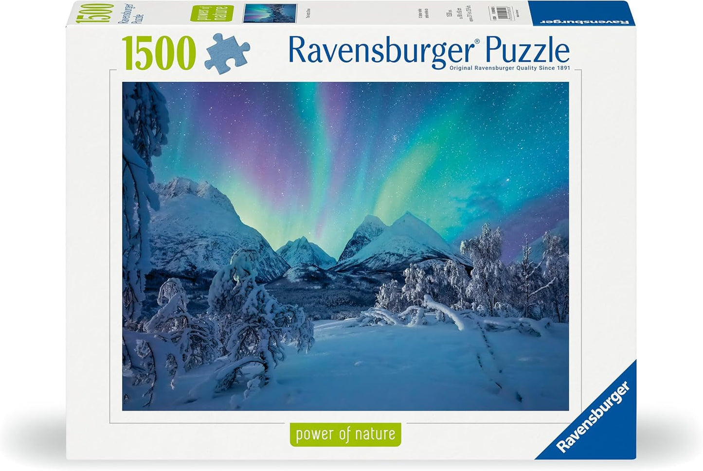 Ravensburger Puslespil 12000802 - Wenn Die Nordlichter Tanzen - 1500 brikker puslespil for voksne fra 14 år og opefter Puslespil Naty Shop