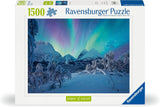 Ravensburger Puslespil 12000802 - Wenn Die Nordlichter Tanzen - 1500 brikker puslespil for voksne fra 14 år og opefter Puslespil Naty Shop