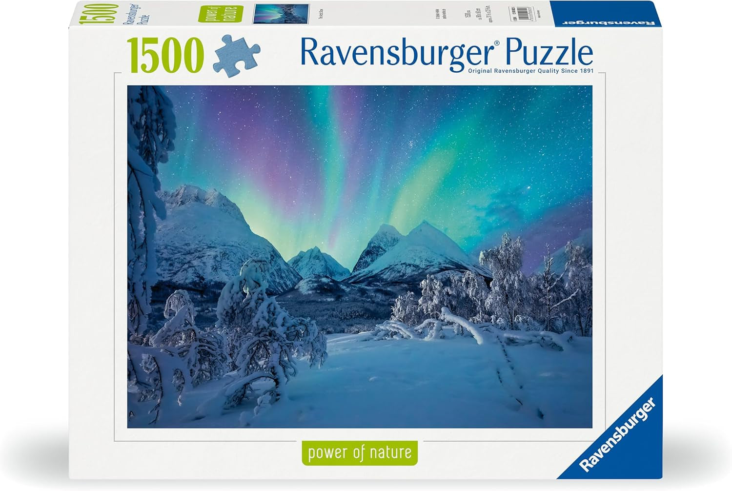 Ravensburger Puslespil 12000802 - Wenn Die Nordlichter Tanzen - 1500 brikker puslespil for voksne fra 14 år og opefter Puslespil Naty Shop
