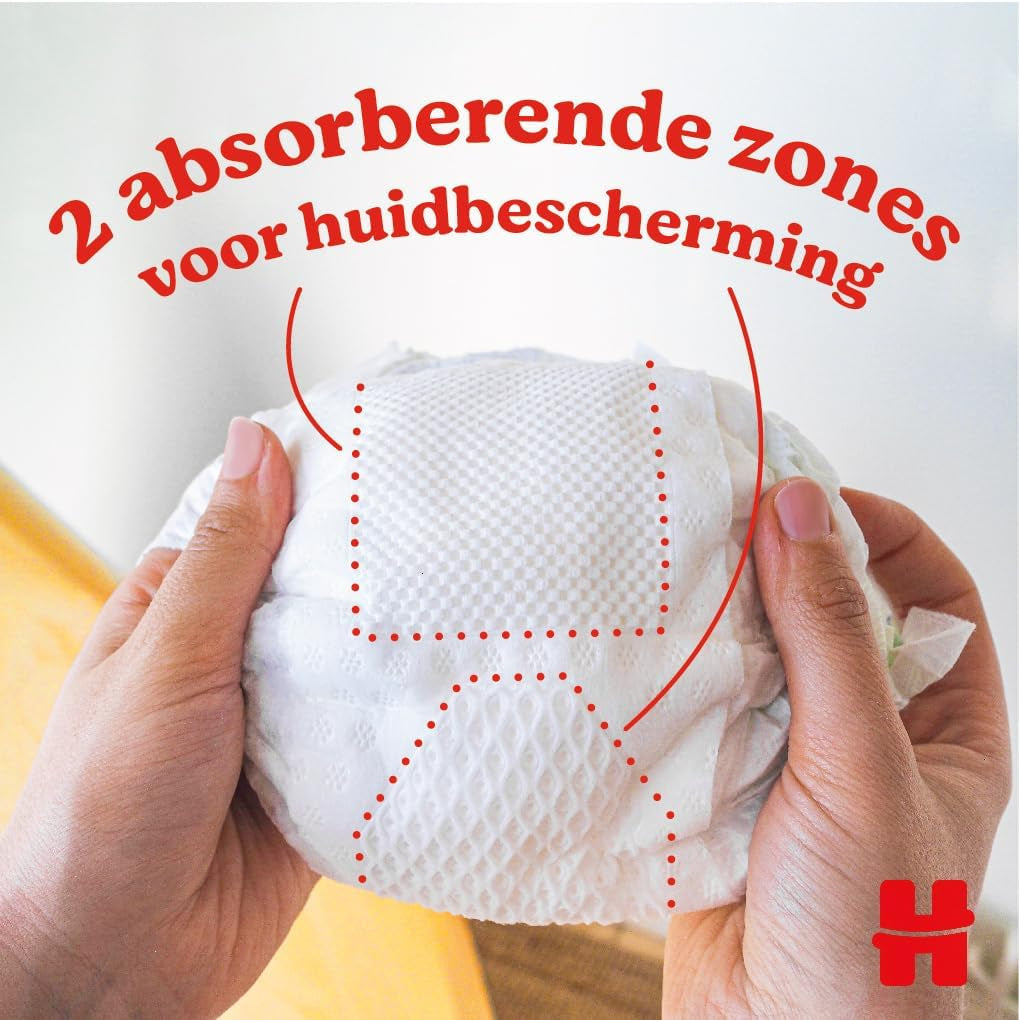 Huggies Extra Care Babybleer, størrelse 2 (3-6 kg), Super Absorbent, Disney Design, Bulk Pack, 160