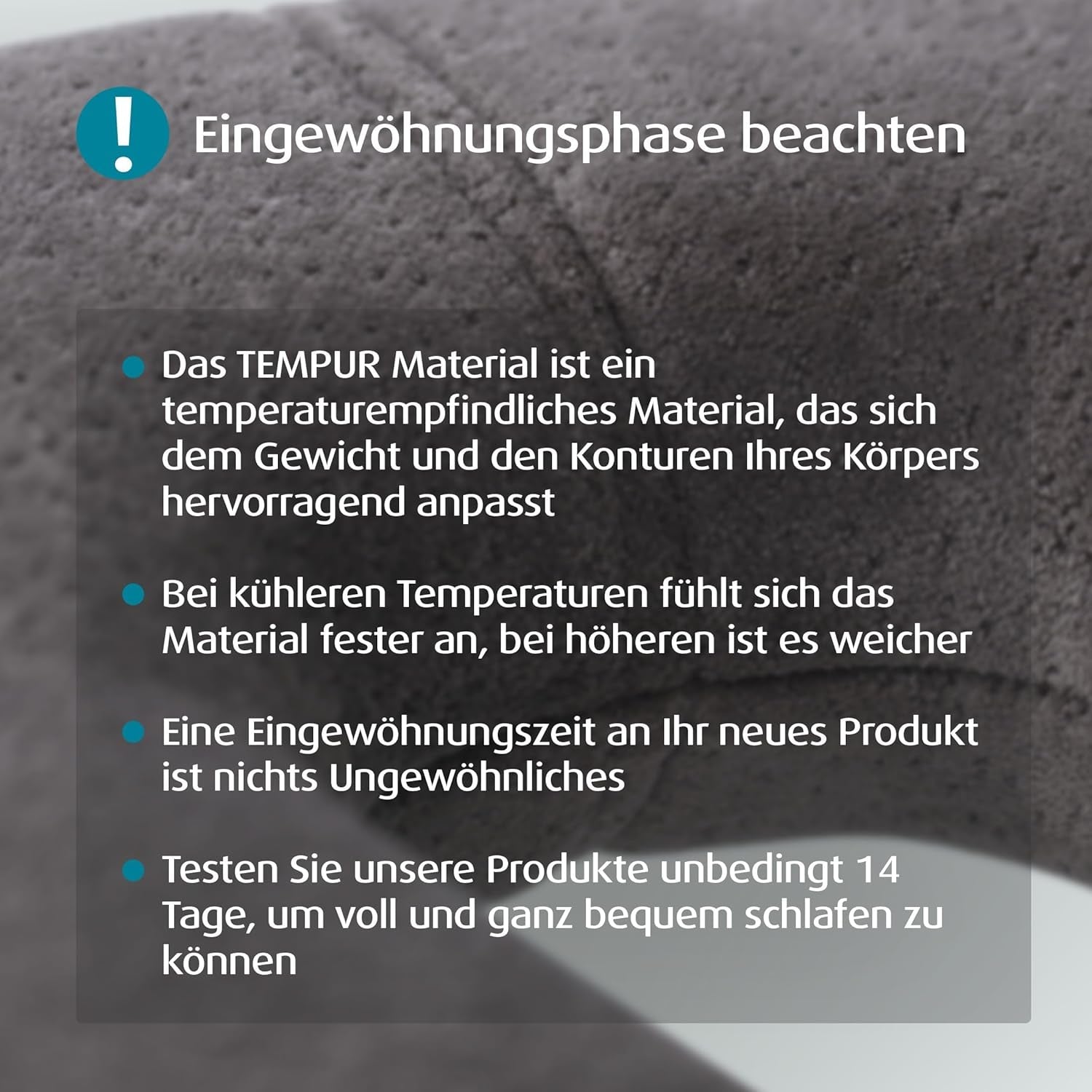 TEMPUR Transit rejsepude Komfortabel viskoelastisk nakkepude materiale Ideel til rejser med bus, tog, bil eller fly 30 x 28 x 8 cm