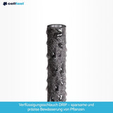 Drypvandingsslange Vandingsslange 1/2" 7,5m 3-delt slangesæt