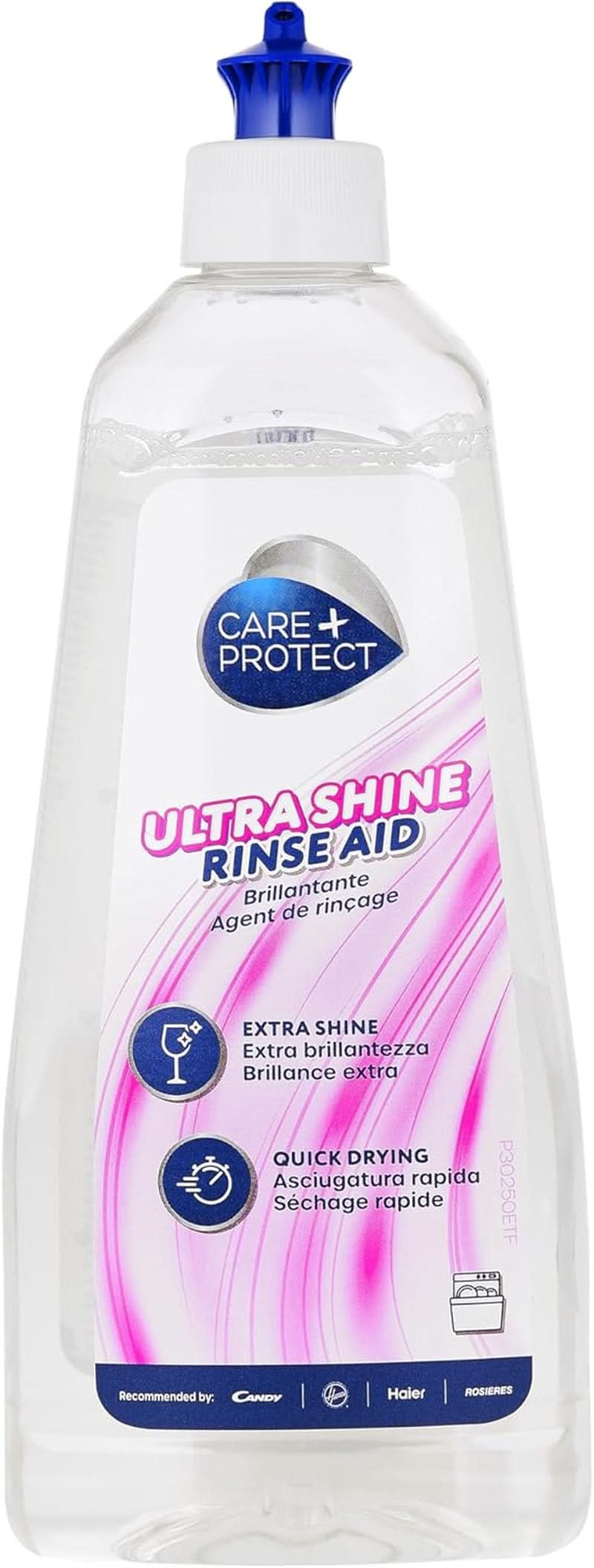 CARE + PROTECT- Extra Shine Universal afspændingsmiddel til opvaskemaskiner / Til alle opvaskemaskiner / Hurtigtørrende / 500 ml Køkkenopvaskemidler Naty Shop Universal afspændingsmiddel