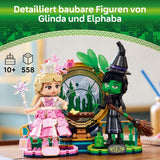 LEGO Wicked Elphaba og Glinda dukker - Witches of Oz samlerfigur legetøj - kreativ gave til piger over 10 og fans af filmen - 75682 Byggesæt Besuche den LEGO-Store