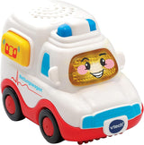Vtech TUT TUT Baby Flitzer - Ambulance - Legetøjsbil med musik, lysknap, interessante sætninger og lyde - Til børn i alderen 1-5 år, 8,8 x 5,5 x 7 cm Bebe Toys Naty Shop Standard titel