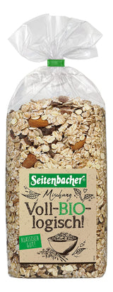 Seitenbacher Bio Müsli Voll-Biologische Mischung I Ohne Zugesetzten Zucker I Ohne Zugesetztes Fett I (1 X 750 G) Korn Naty Shop 1