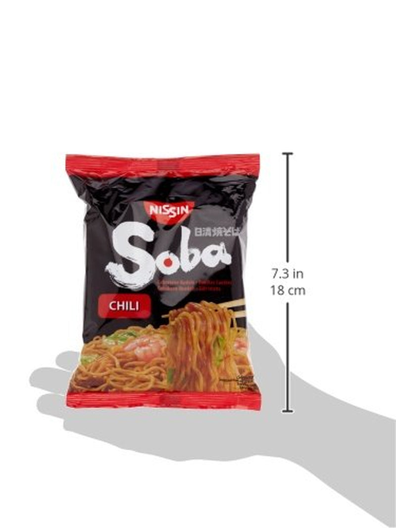 Fried Nissin hvede nudler med chilismag, 111g