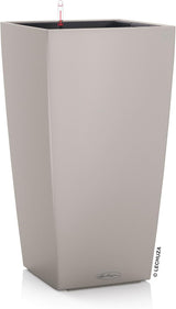 LECHUZA CUBICO Farve 30 skifergrå 13138, 29,5x29,5x56,5 cm