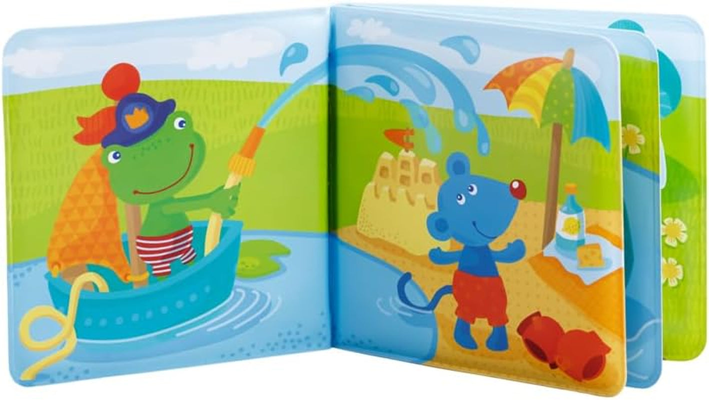 HABA 302634 Captain Frog 2 badebog, legetøj til småbørn Babylegetøj Naty Shop