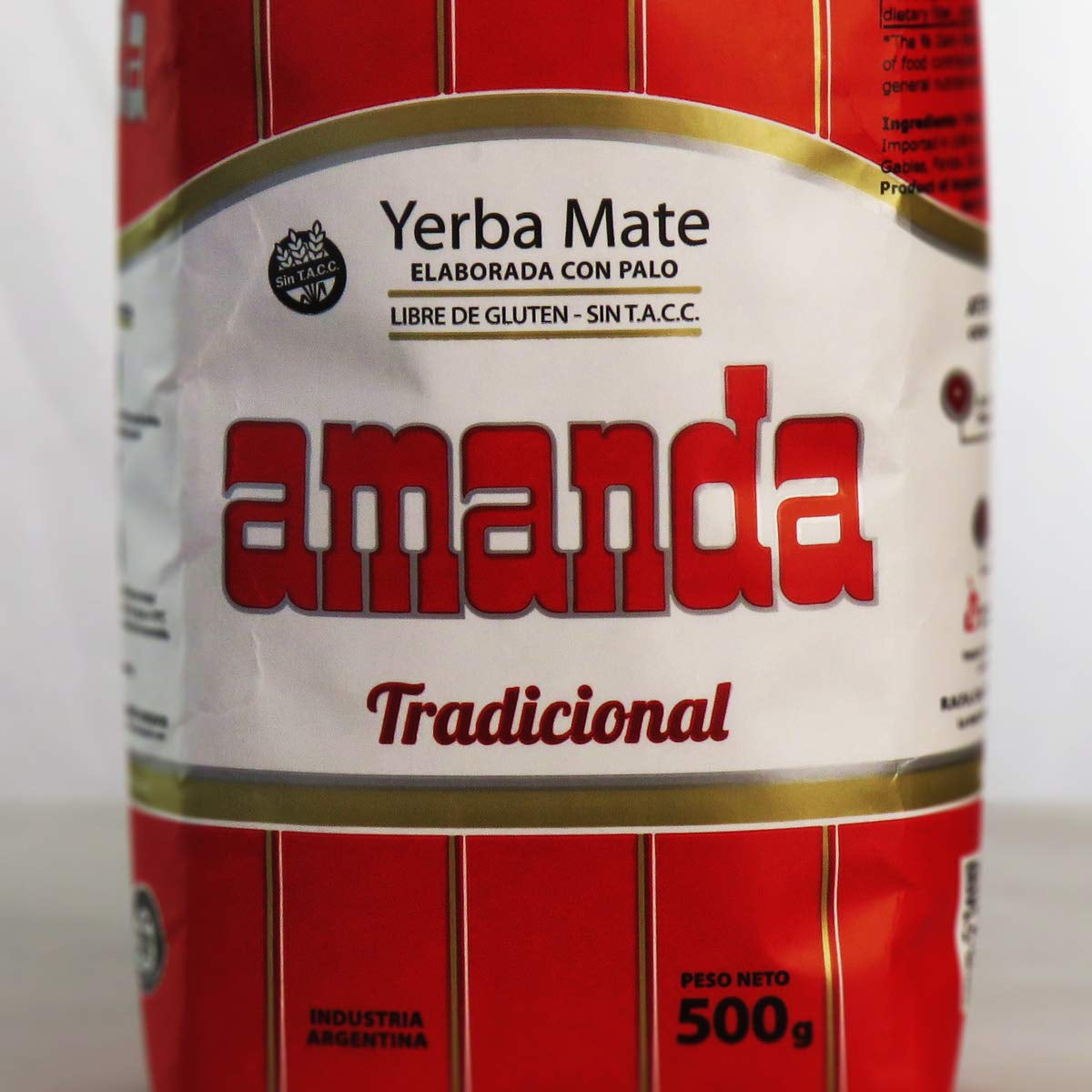 Elaborada Yerba Mate Tea 500G | Traditionel Mate Tea | Yerba Mate Tea Elaborada Con Palo Løse blade 0,5 Kg