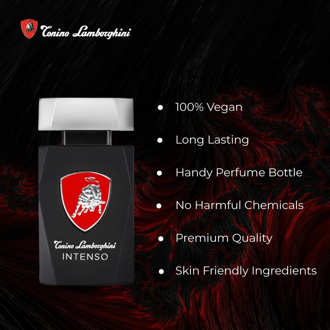 Tonino Lamborghini Intenso til mænd 4,2 oz EDT Spray Naty Shop håraffiltringsprodukter