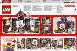 LEGO Super Mario King Buu Huu's Haunted House Kids Haunted House Nintendo-samlesæt med Baby Yoshi-gave til drenge, piger og spillere i alderen 8+ 71436 Byggesæt Besuche den LEGO-Store
