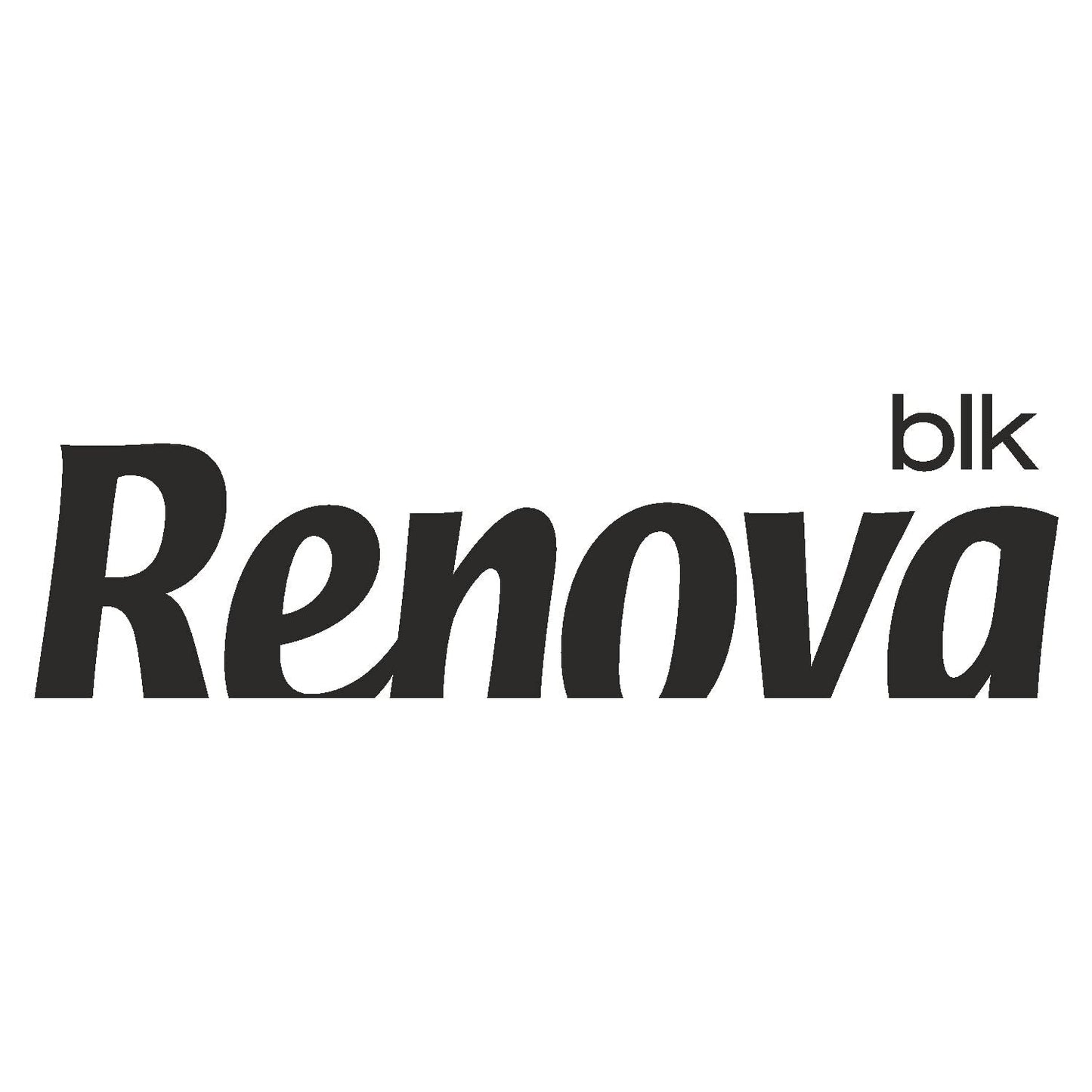 Renova store hvide papirservietter, 75 servietter