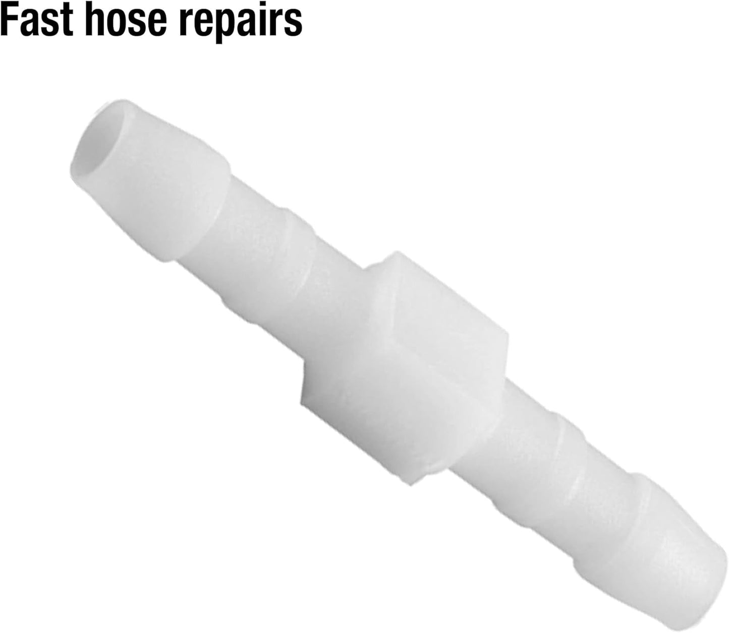Gardena slangestik: Plasttilbehør til reparation af slanger/forlængelse af 10 mm slanger (7293-20)