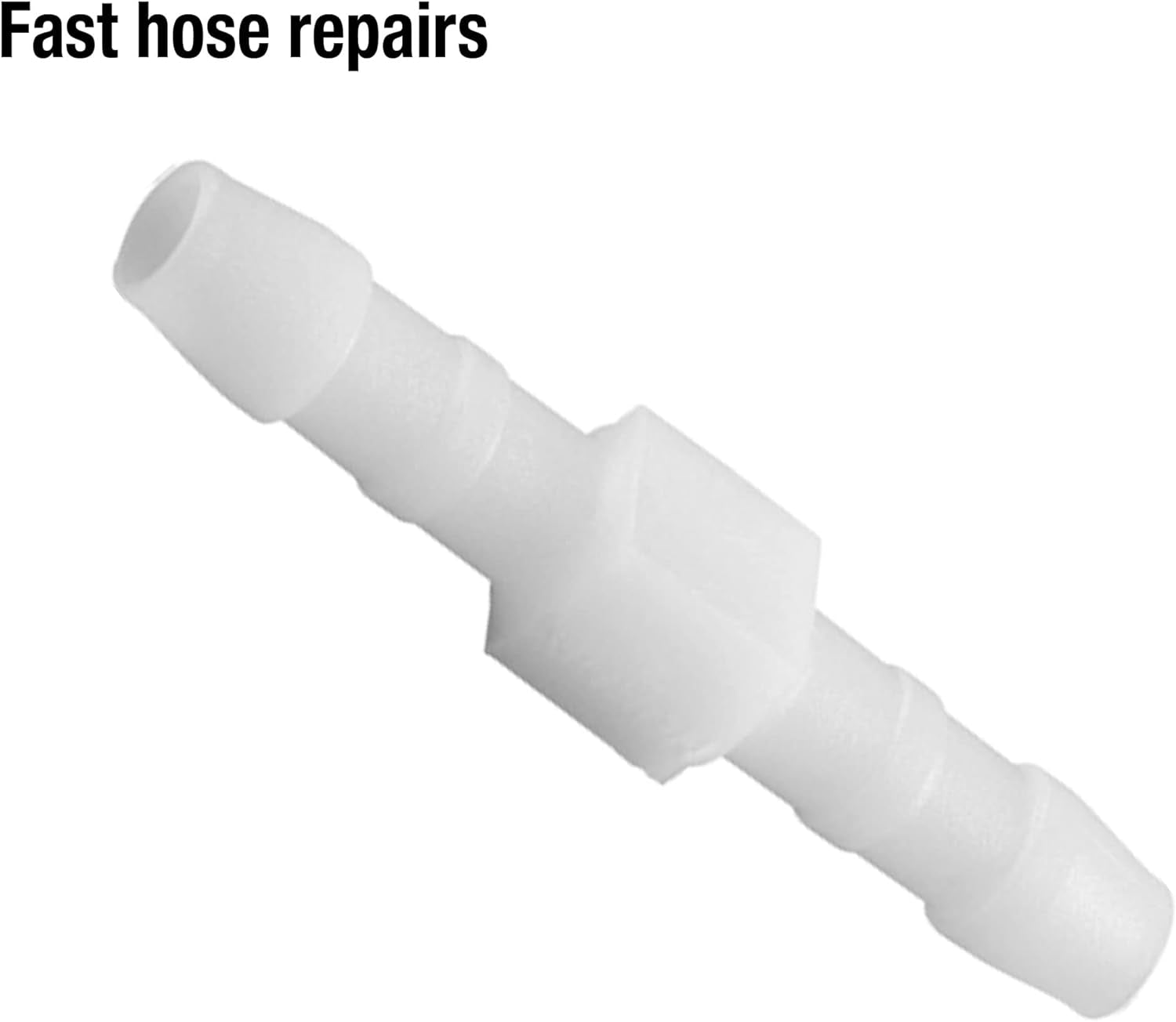 Gardena slangestik: Plasttilbehør til reparation af slanger/forlængelse af 10 mm slanger (7293-20)