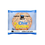 Chia og citron - individuelt indpakkede veganske småkager, glutenfri, sojafri, økologisk, cashewnødder og havre - 12 x 50 g multipak