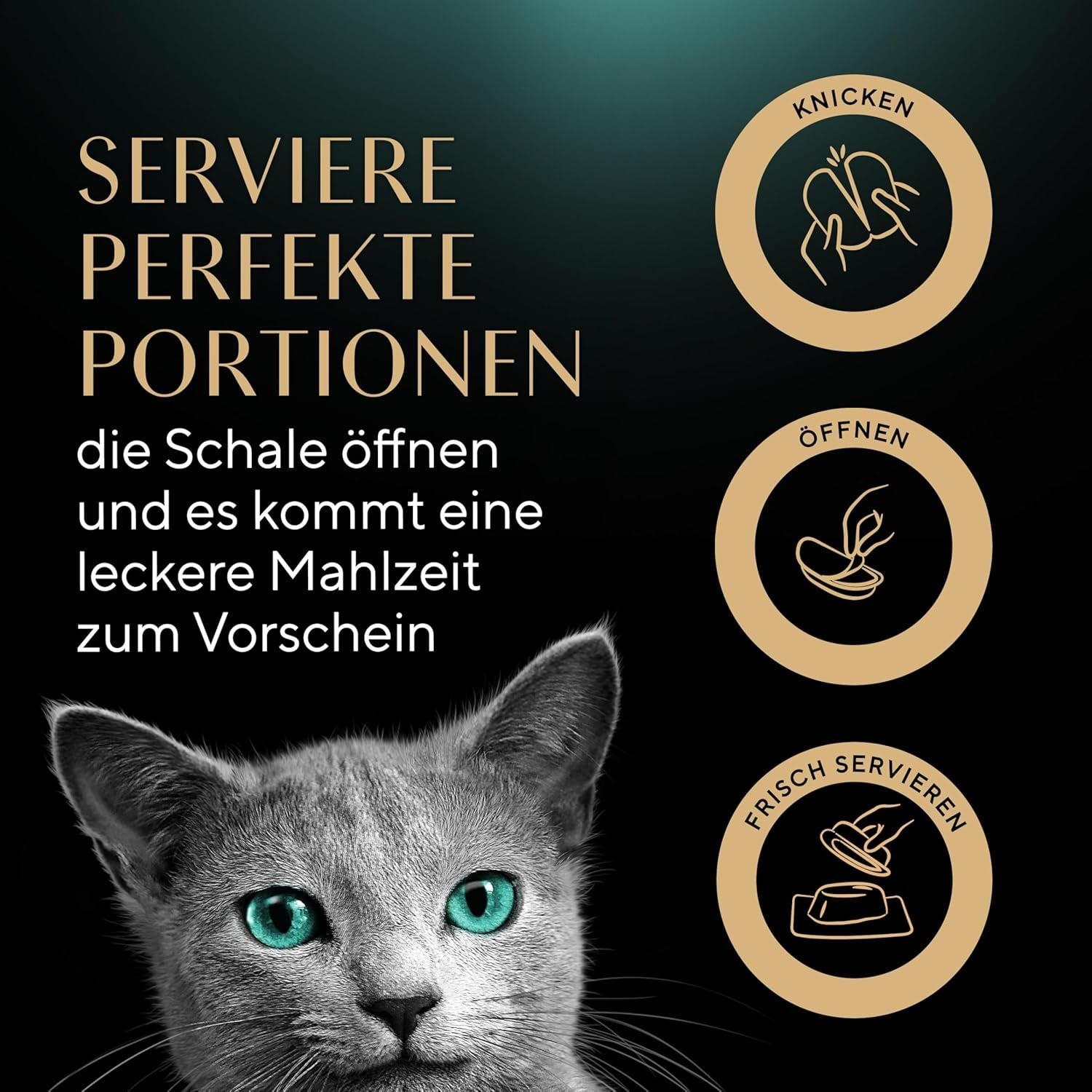 SHEBA Perfect PORTIONS sauce til katte med kalkun 8 x 3 x (2 x 375g)