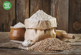Wholefood Jord Økologisk Boghvedemel 1kg | Grusom | Ikke-GMO | Vegansk | Certificeret økologisk