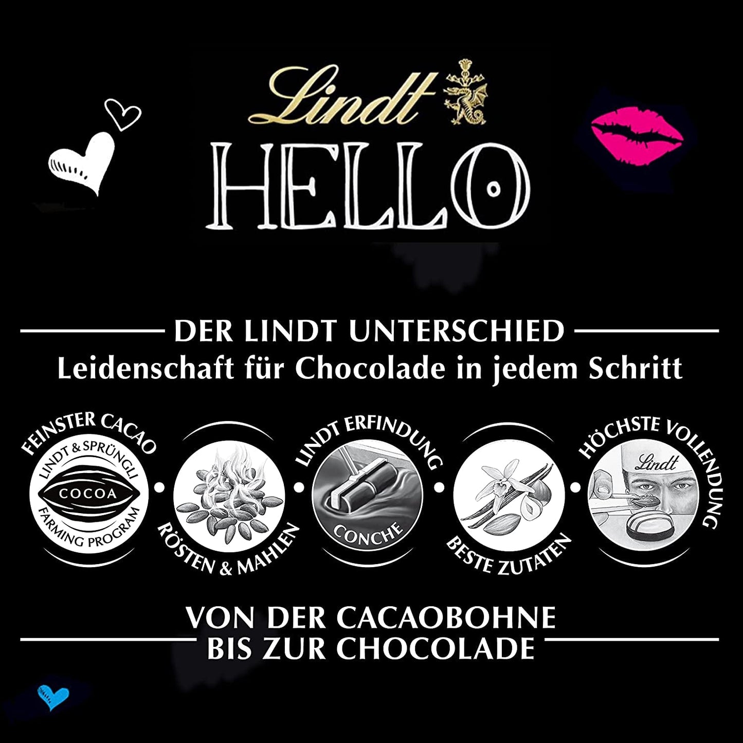 HEJ Saltet karamelchokolade | Bar 100g | Mælkechokolade med saltet karamelfyld | Chokoladebar | Chokoladegave (pakke med 5)