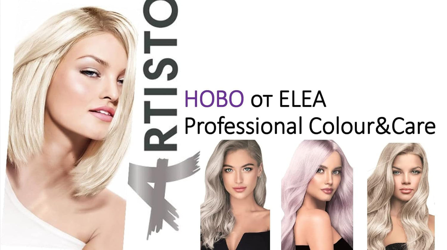 Professionel Artisto Permanent Hårfarve, № 12.0, ultra-lys blond, 120 ml, professionelt resultat, 100 % grå dækning Hårfarve Naty Shop