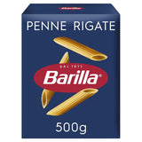 Pasta Barilla Classic Penne Rigate Nr. 73 fra højkvalitets hård hvede, altid al dente (1 x 500 g)