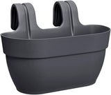 elho Vibia Campana Easy Hanger M 36 - Potte til altan og udendørs - Ø 36,0 x H 26,5 cm - Sort/Antracit