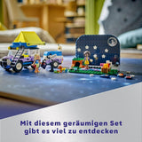 LEGO Friends Stargazer campingkøretøjssæt med terrængående køretøj og legetøjsteleskop, gave til piger og drenge fra 7 år, inkluderer legefigurer Nova, Aliya og en hund 42603 byggesæt Besuche den LEGO-Store