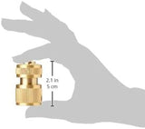 Silverline 196506 messing lynkobling med vandstop, 1/2" indvendigt gevind