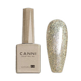 CANNI gel neglelak, semi-permanent, mørk lilla, neglelak, UV gel, soak off, manicure